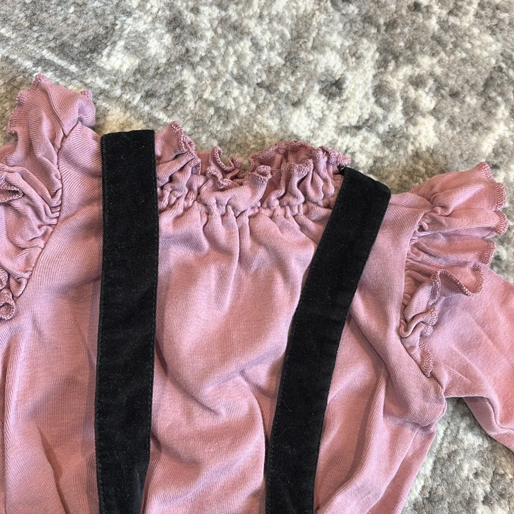 Tea Collection 2t velvety jumper set - Picture 2 of 11